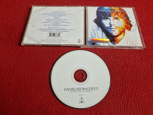 DANIEL BEDINGFIELD SECOND FIRST IMPRESSION CD