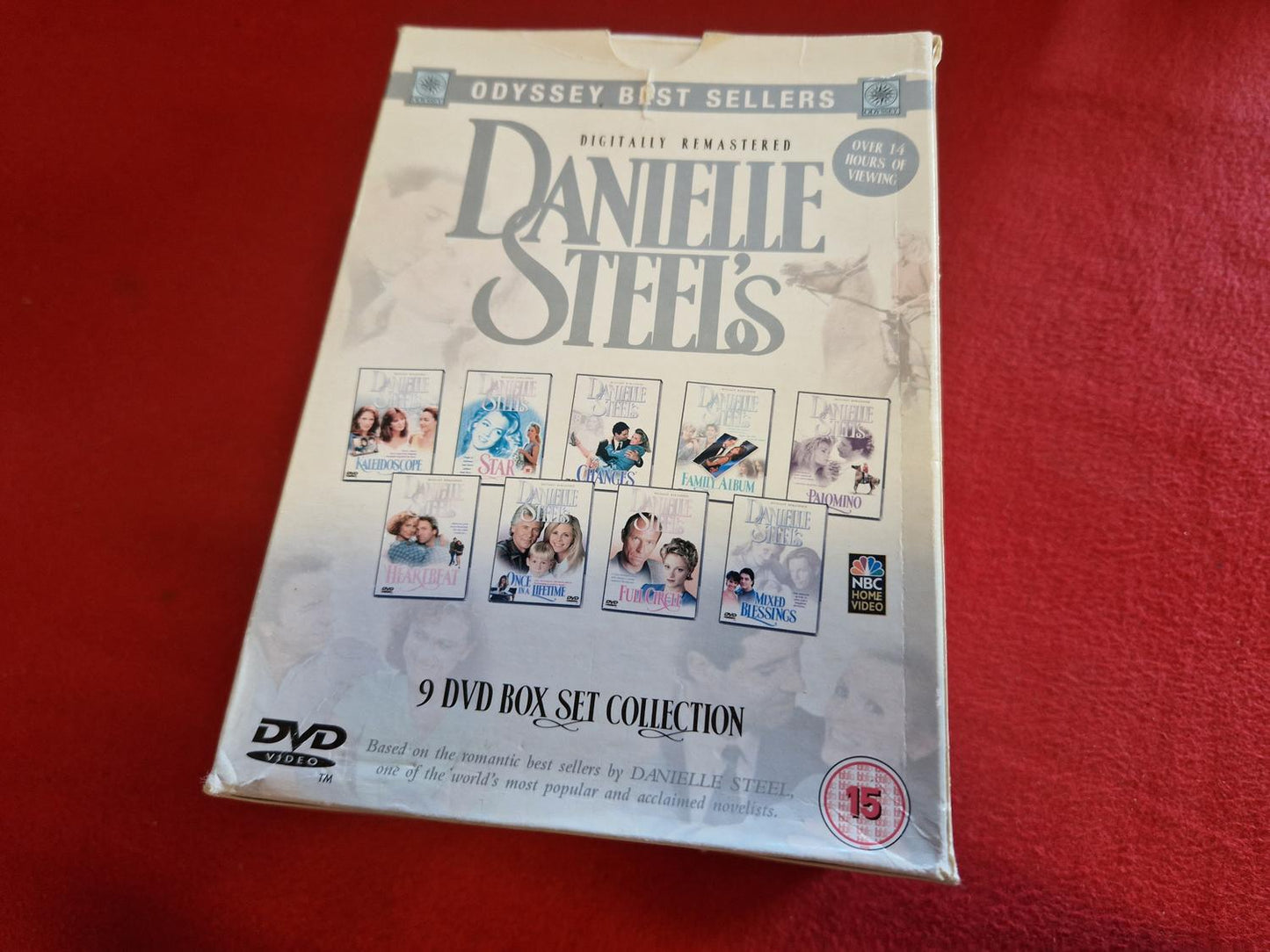 DANIELLE STEEL HEARTBEAT / ONCE IN A LIFETIME / MIXED BLESSING mfl BOX till DVD