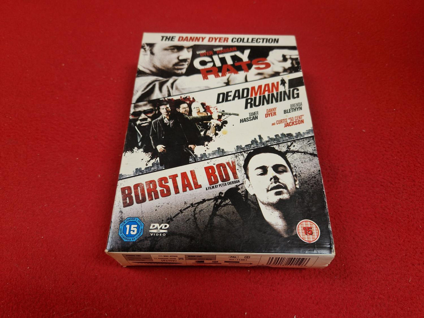 DANNY DYER CITY RATS / DEAD MAN RUNNING / BORSTAL BOY BOX till DVD