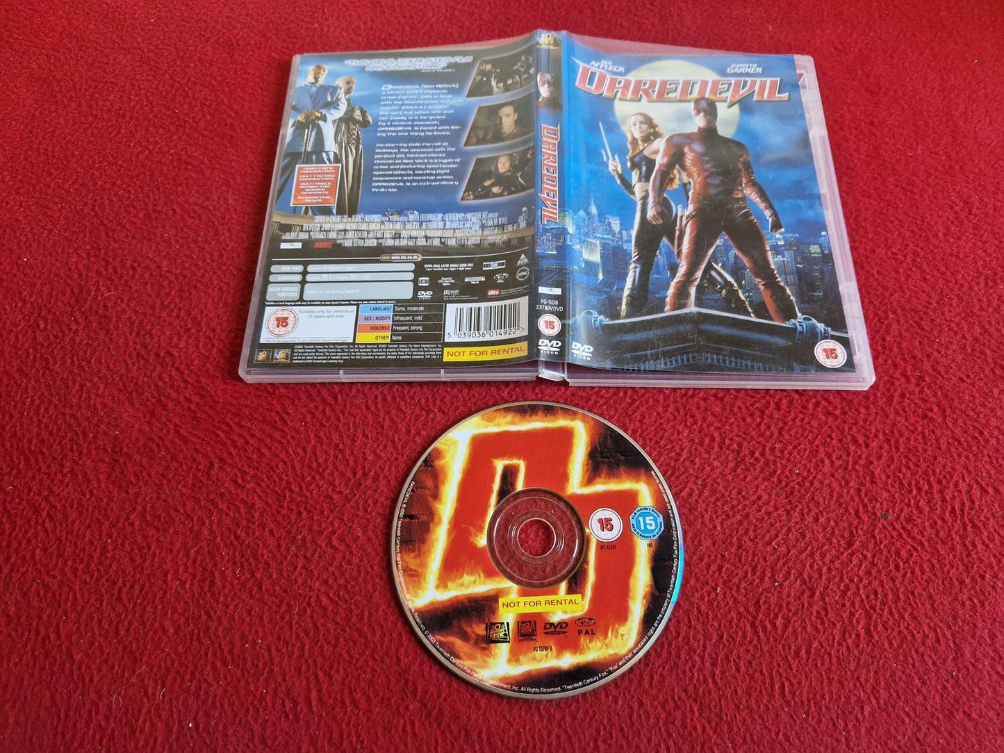 DAREDEVIL DVD