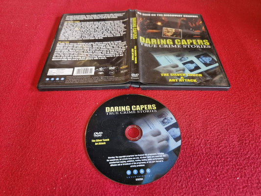 DARING CAPERS TRUE CRIME STORIES THE SILVER TOUCH & ART ATTACK till DVD