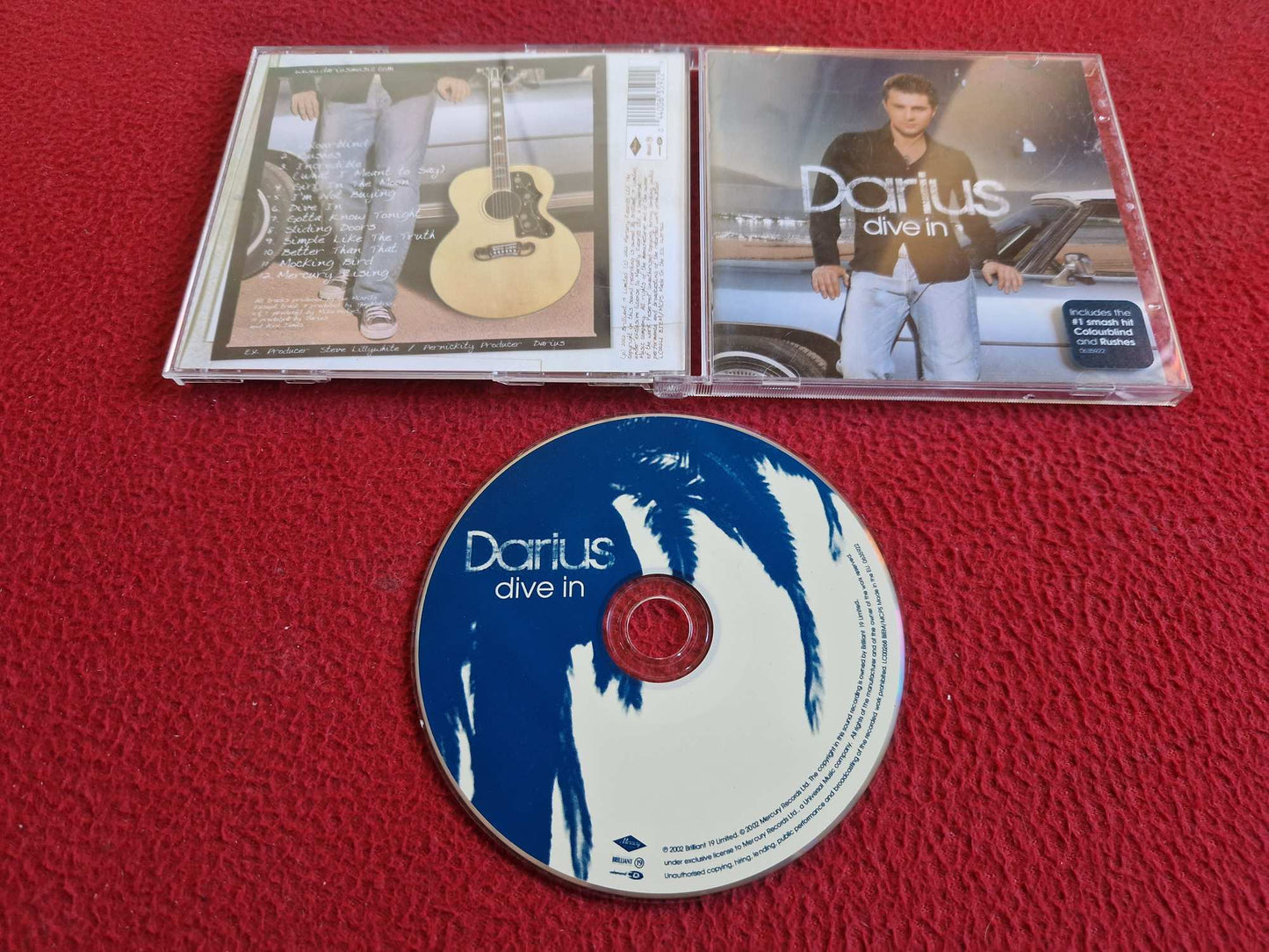 DARIUS DIVE IN CD