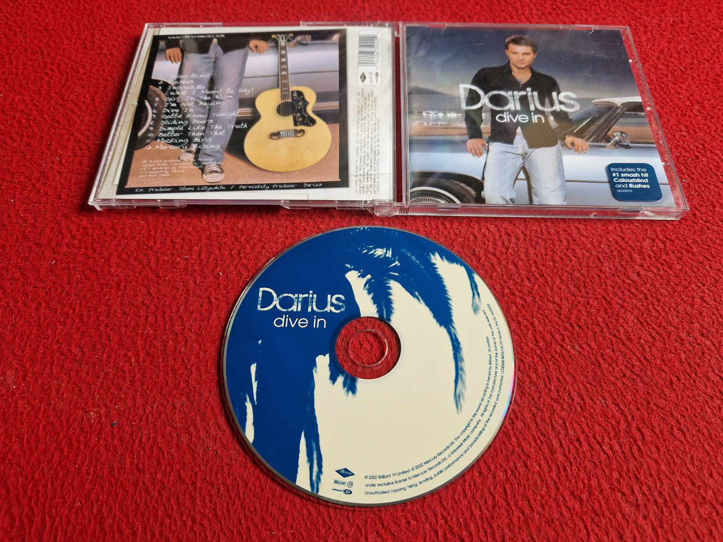 DARIUS DIVE IN CD