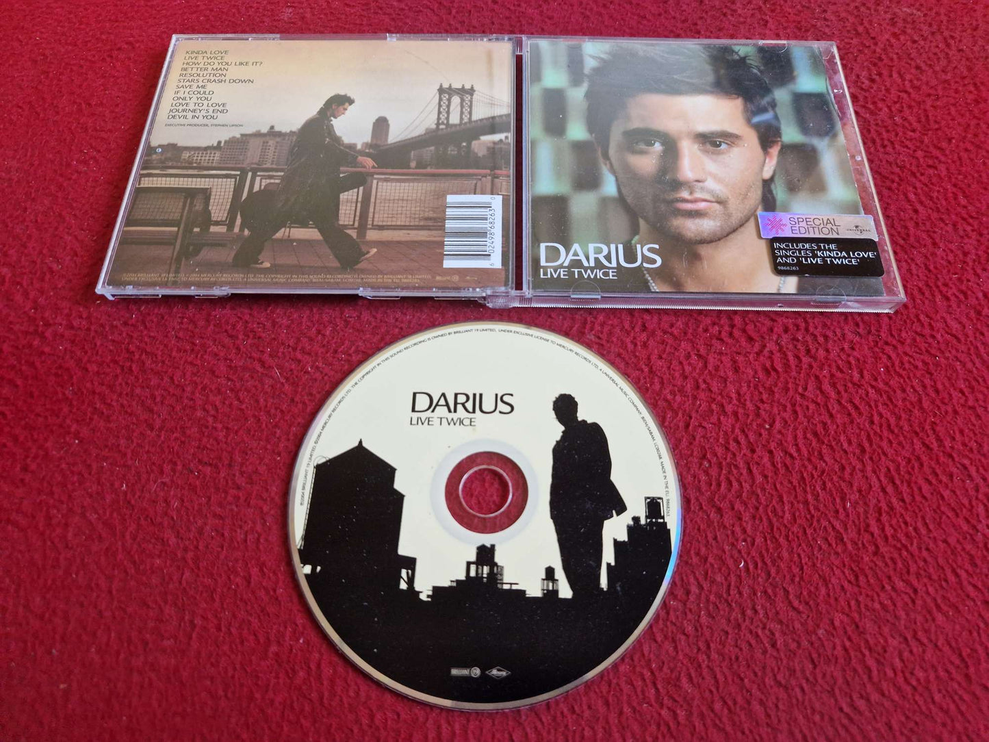DARIUS LIVE TWICE CD