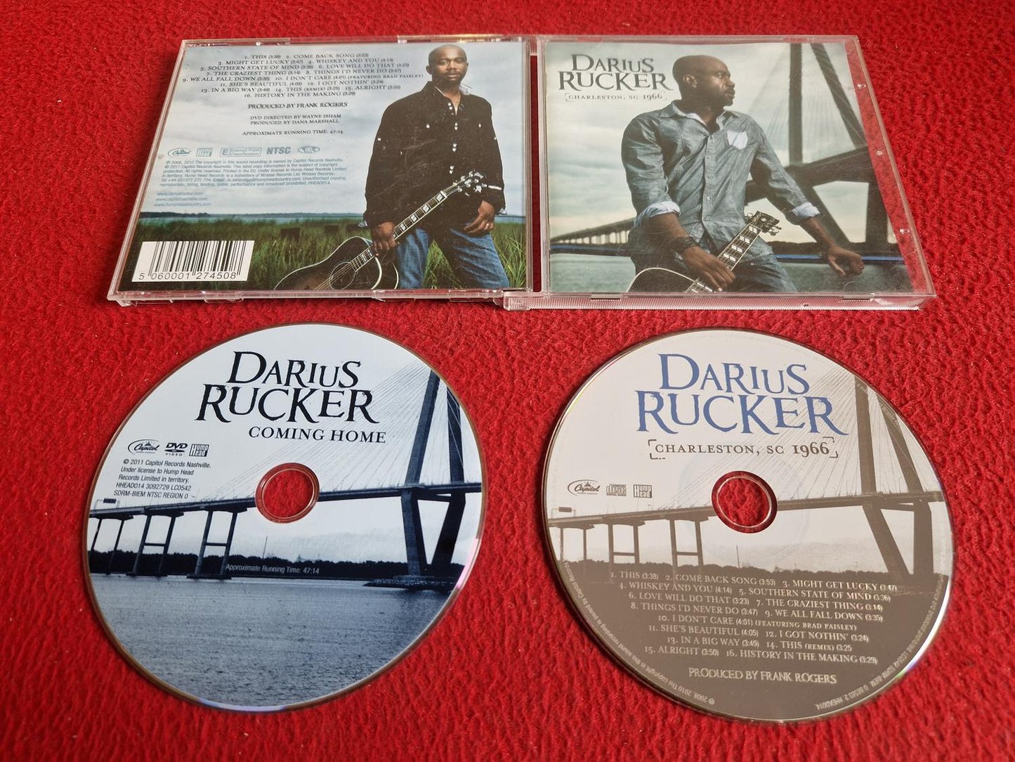 DARIUS RUCKER CHARLESTON SC 1966 CD / DVD [ NTSC ]