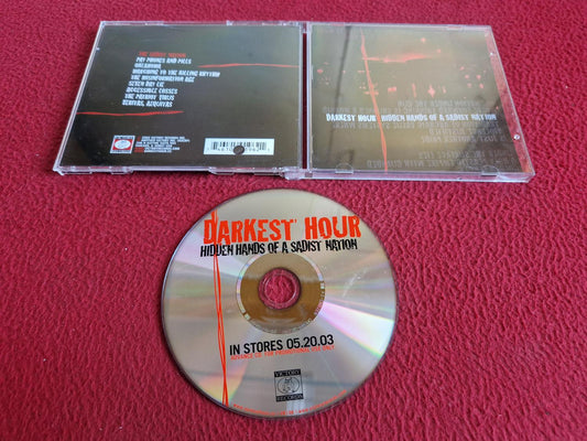 DARKEST HOUR HIDDEN HANDS OF A SADIST NATION PROMO CD
