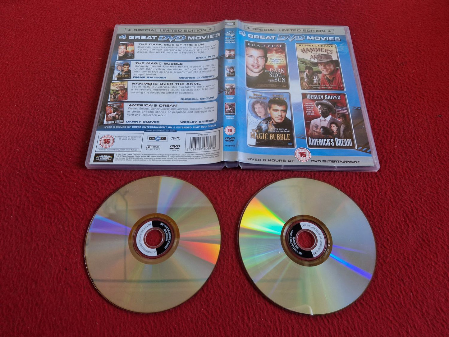 DARK SIDE OF THE MOON/HAMMERS OVER THE ANVIL/MAGIC BUBBLE/AMERICA'S DREAM DVD