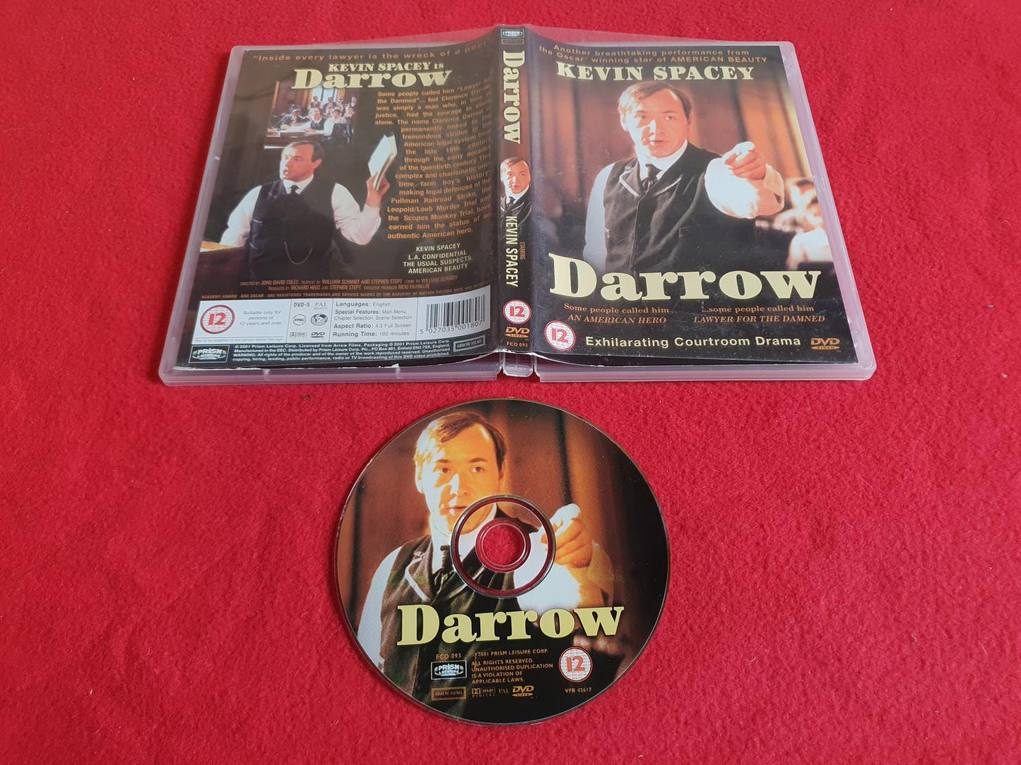 DARROW till DVD