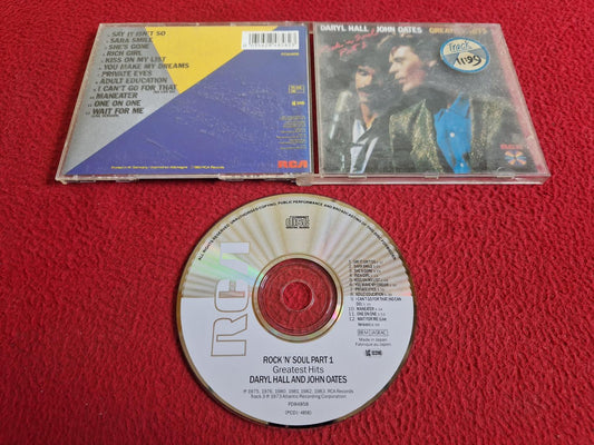 DARYL HALL AND JOHN OATES ROCK 'N' SOUL PART 1 GREATEST HITS CD