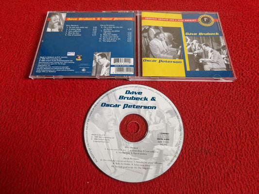 DAVE BRUBECK & OSCAR PETERSON CD