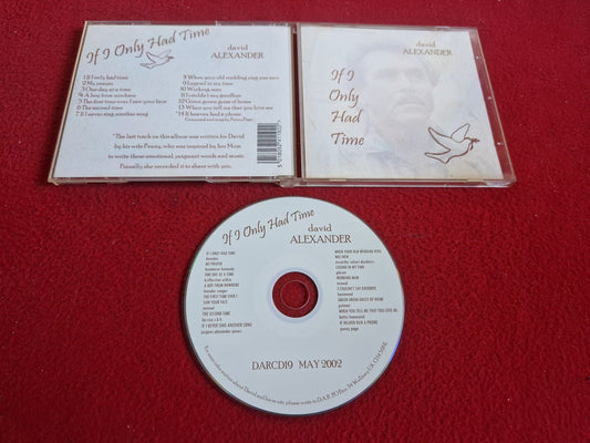 DAVID ALEXANDER IF I ONLY HAD TIME CD