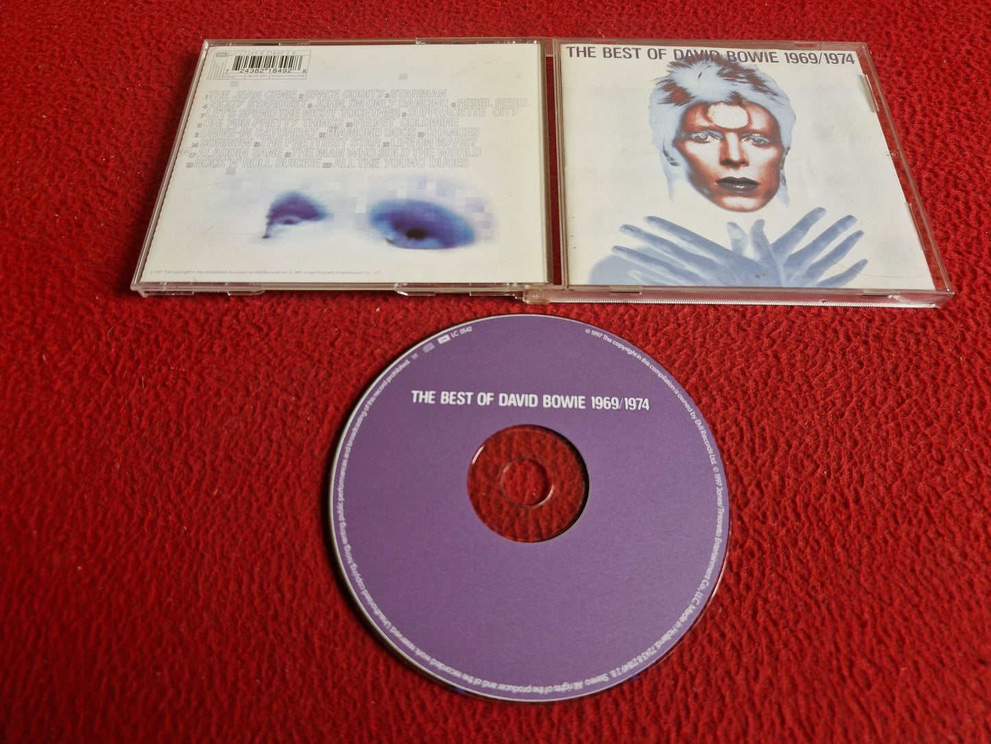 DAVID BOWIE THE BEST OF 1969/1974 CD