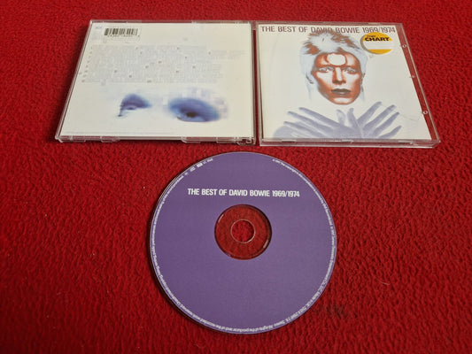 DAVID BOWIE THE BEST OF 1969/1974 CD