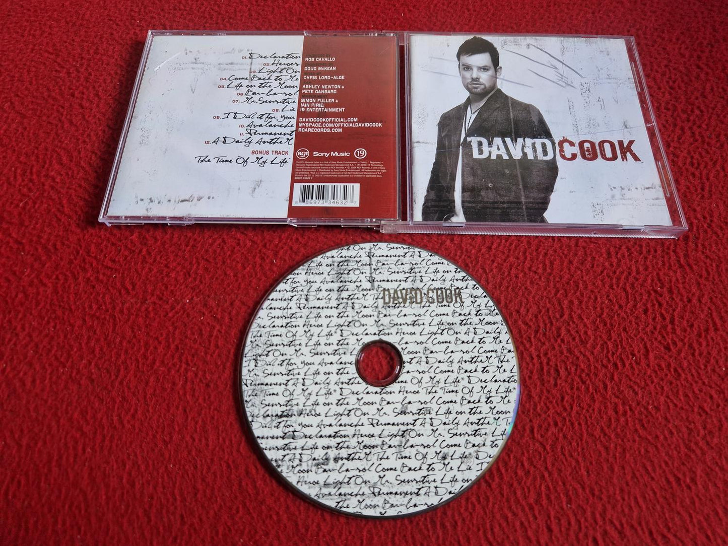DAVID COOK - DAVID COOK CD