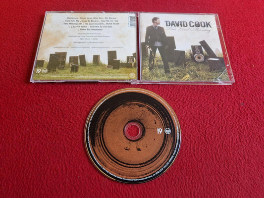 DAVID COOK THIS LOUD MORNING CD