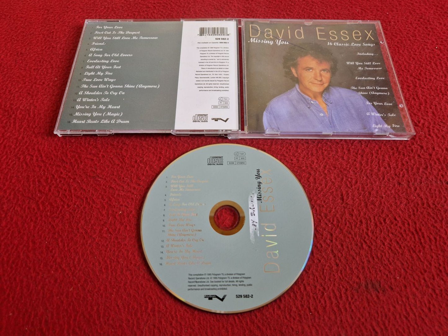 DAVID ESSEX MISSING YOU CD