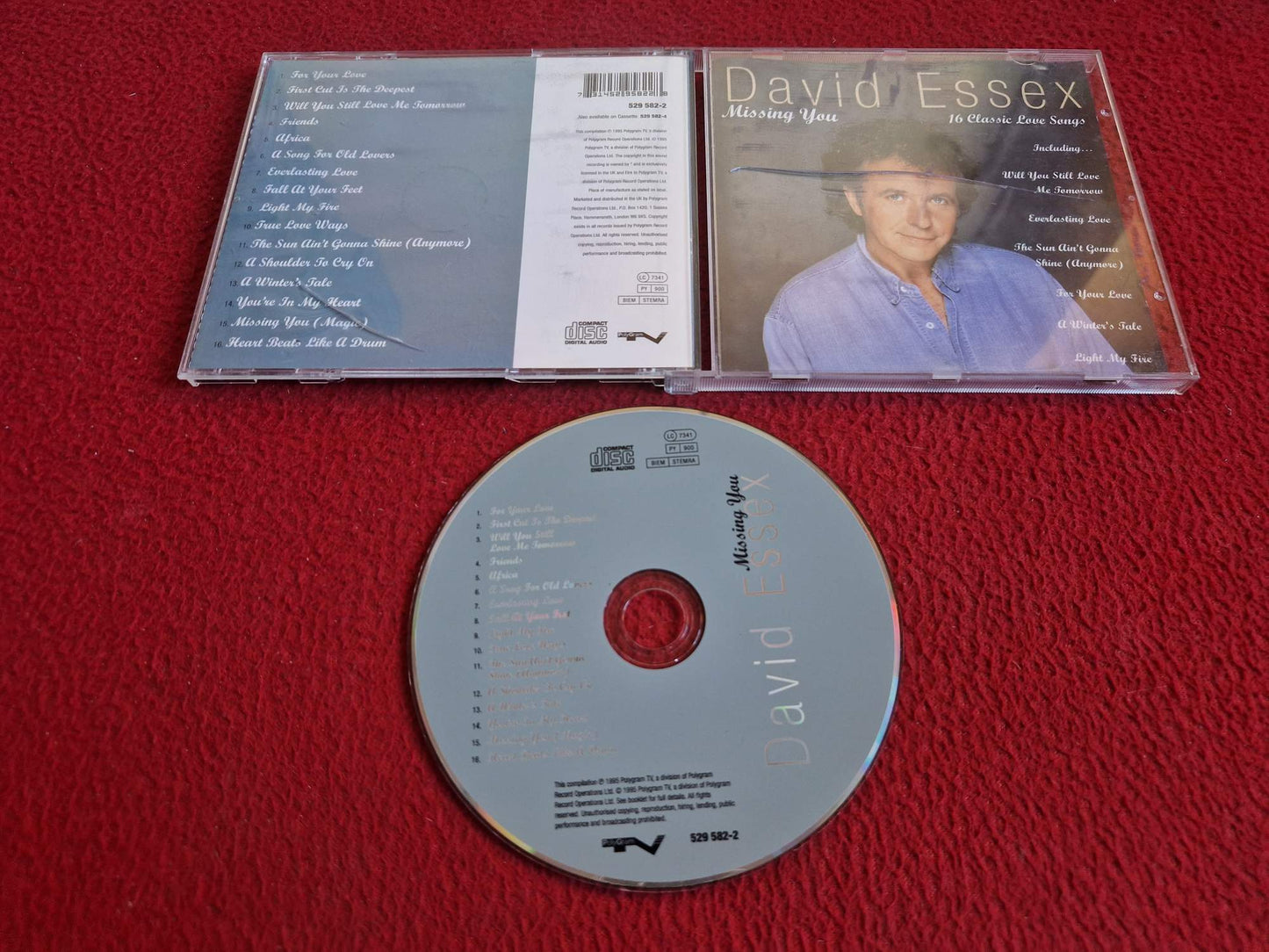 DAVID ESSEX MISSING YOU CD