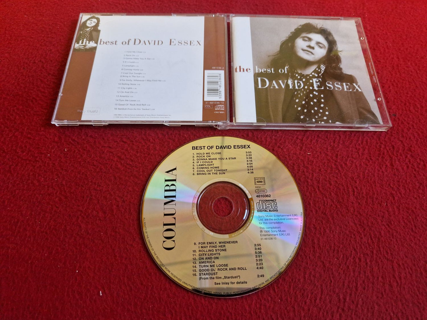 DAVID ESSEX THE BEST OF CD