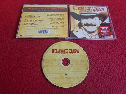 DAVID GATES THE DAVID GATES SONGBOOK A LIFETIME OF MUSIC CD