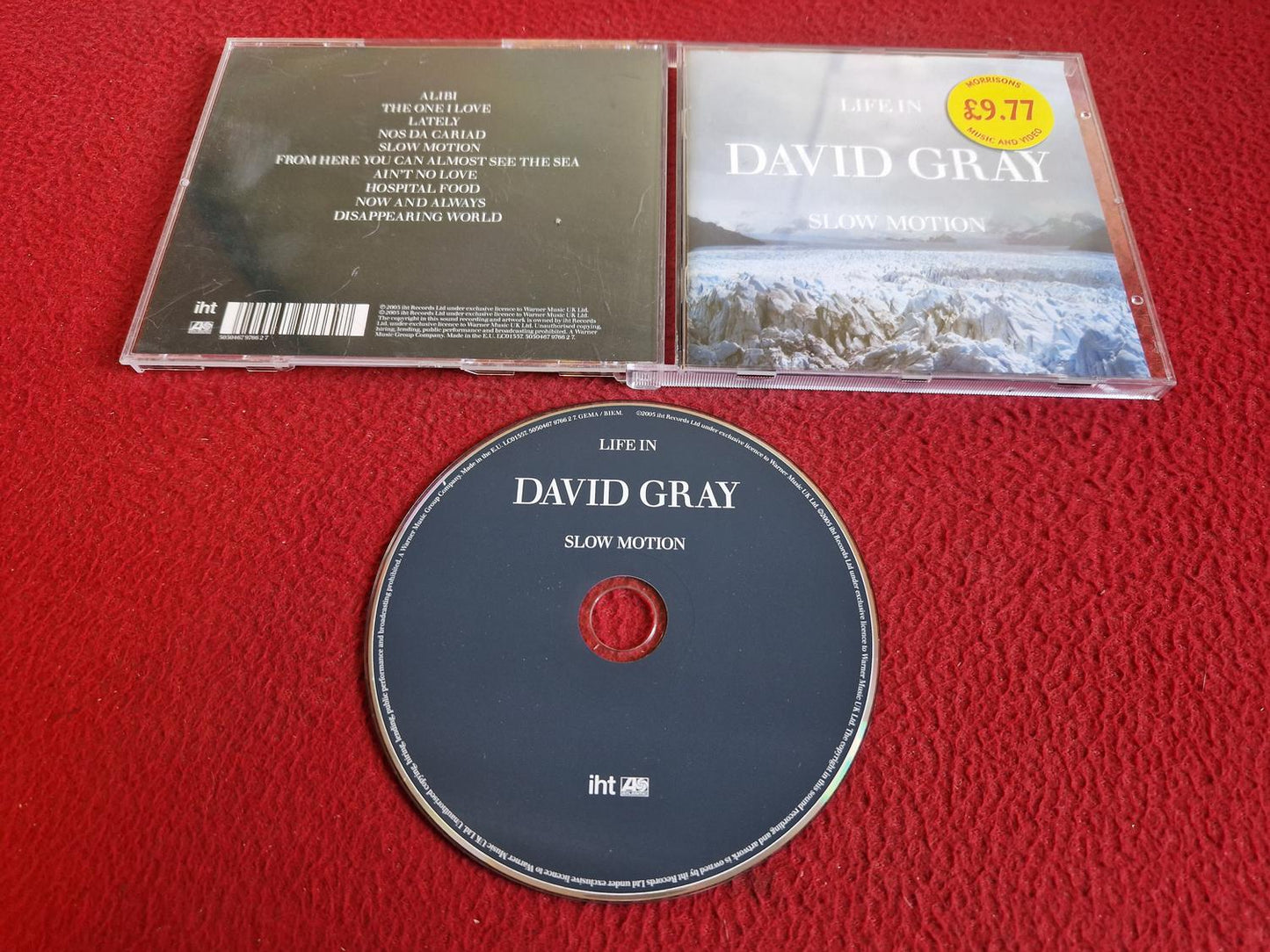 DAVID GRAY LIFE IN SLOW MOTION CD