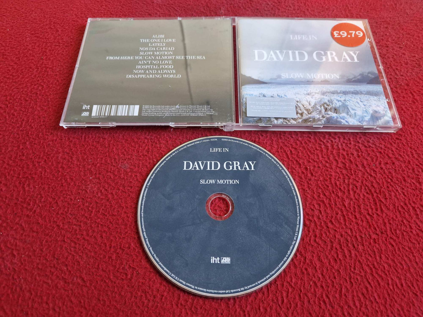 DAVID GRAY LIFE IN SLOW MOTION CD