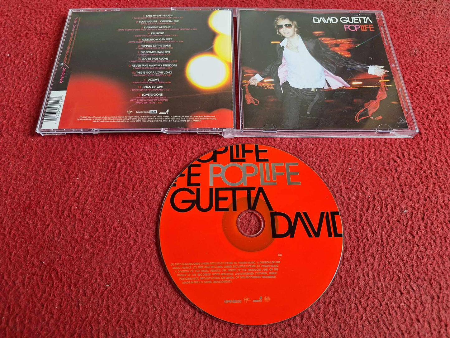 DAVID GUETTA POP LIFE CD