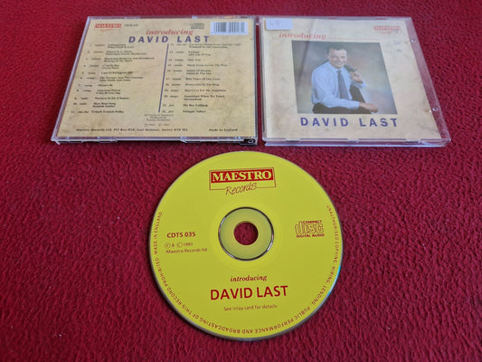 DAVID LAST INTRODUCING CD