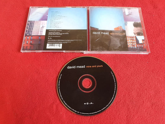 DAVID MEAD MINE AND YOURS till CD