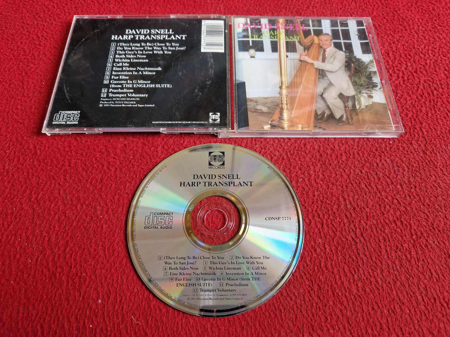 DAVID SNELL HARP TRANSPLANT CD