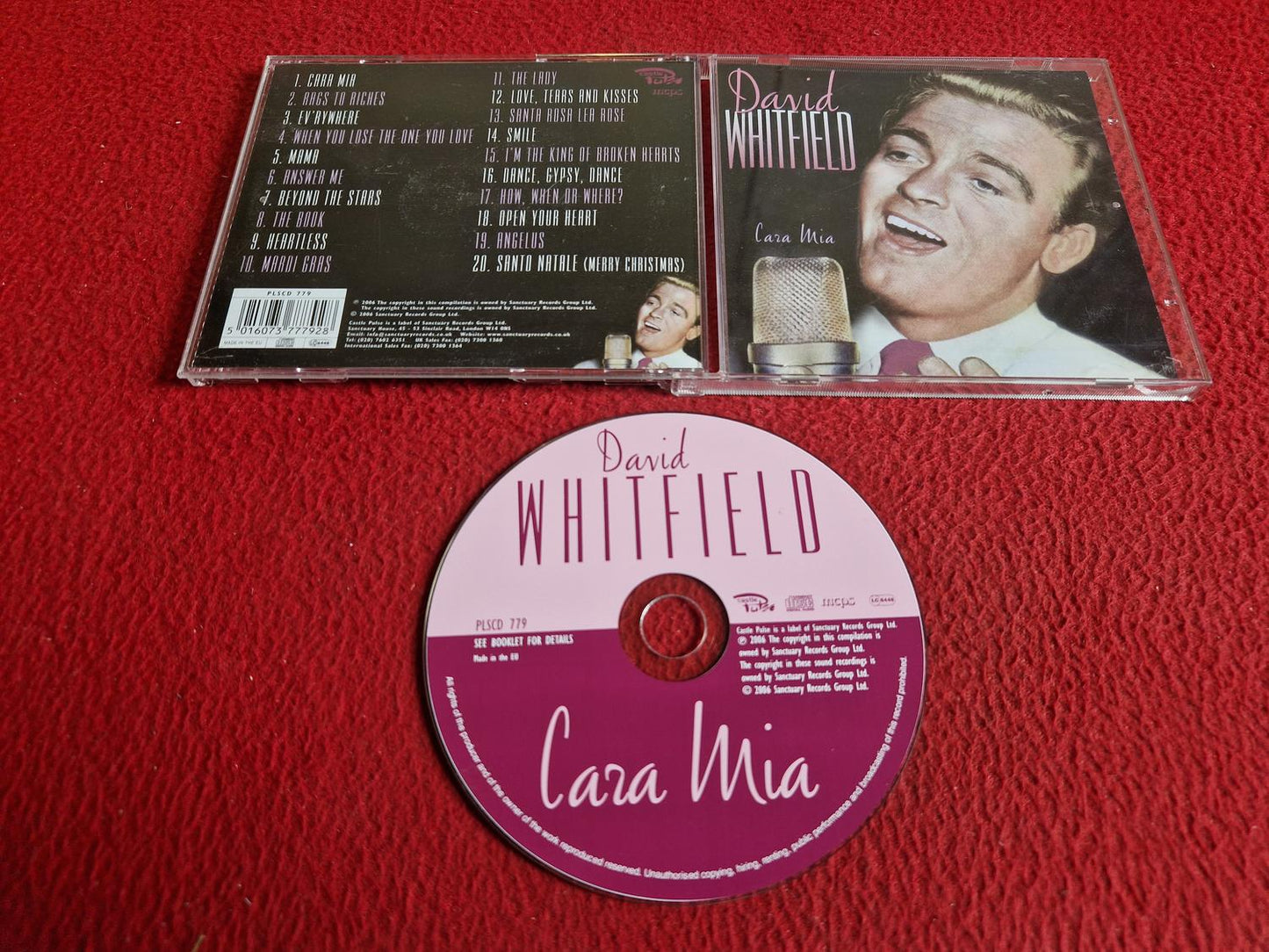 DAVID WHITFIELD CARA MIA CD