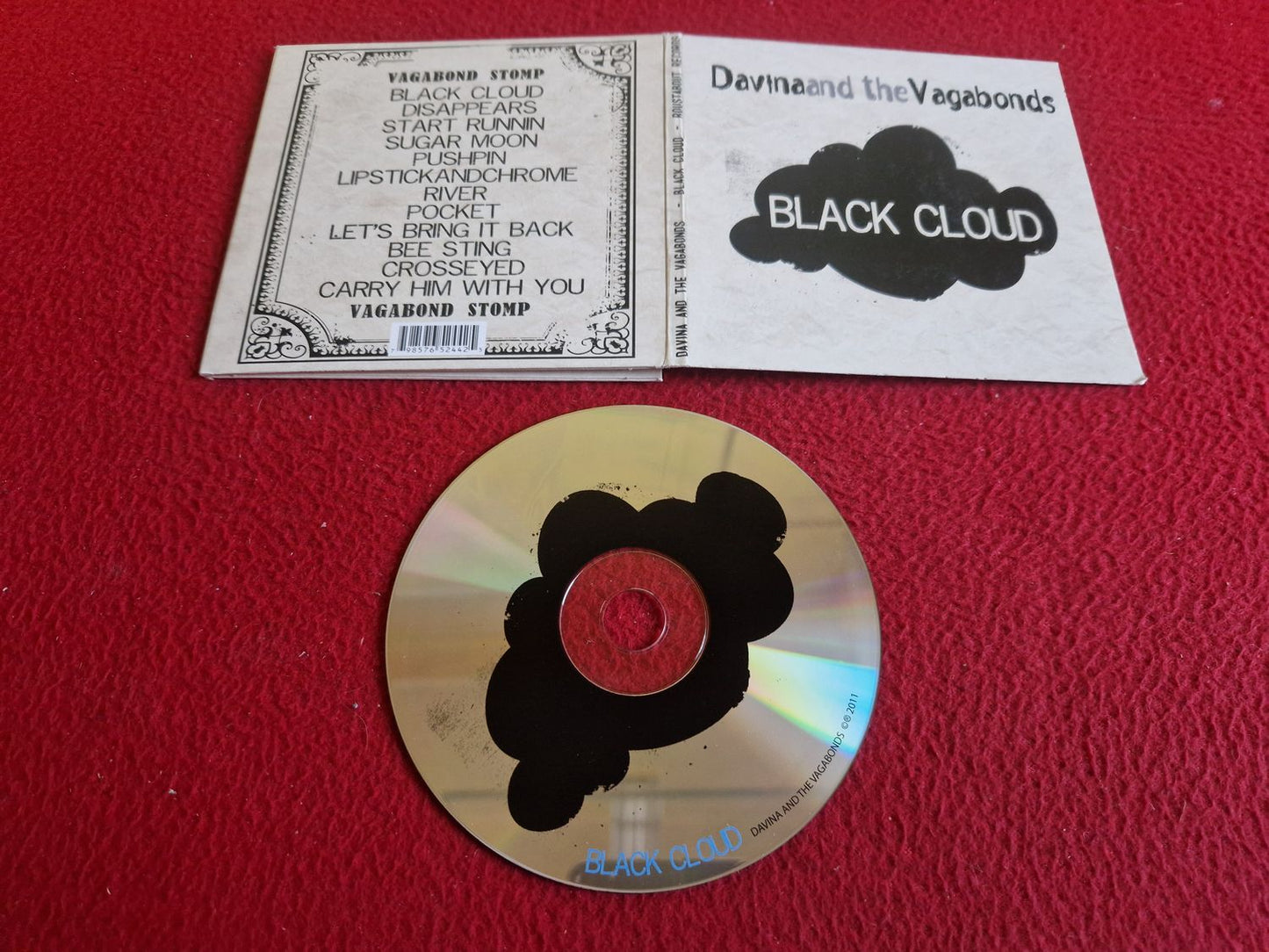DAVINA AND THE VAGABONDS BLACK CLOUD CD