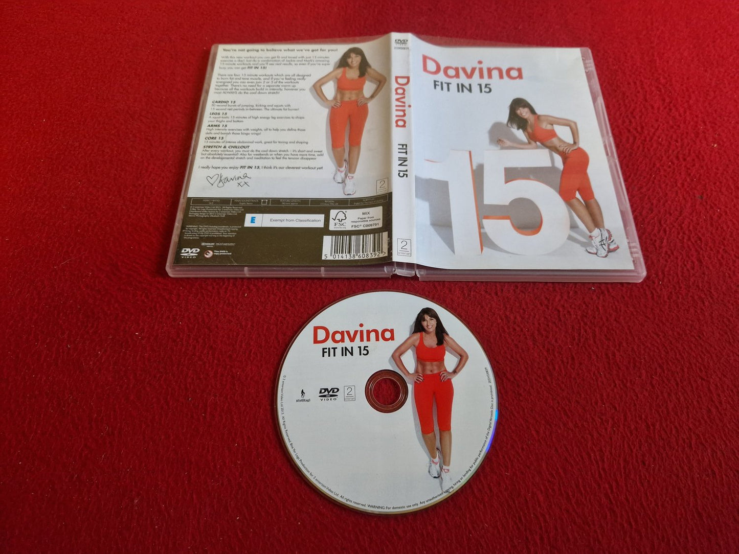 DAVINA: FIT IN 15 DVD