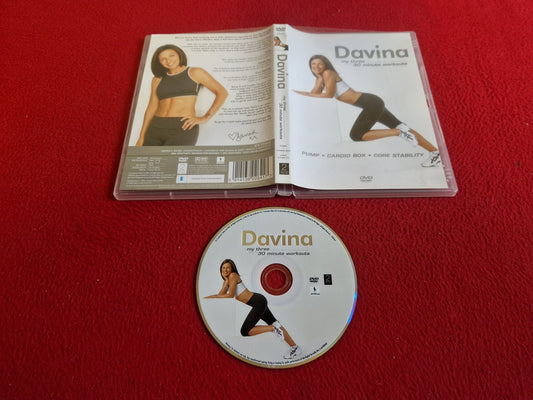 DAVINA MY THREE 30 MINUTE WORKOUTS DVD