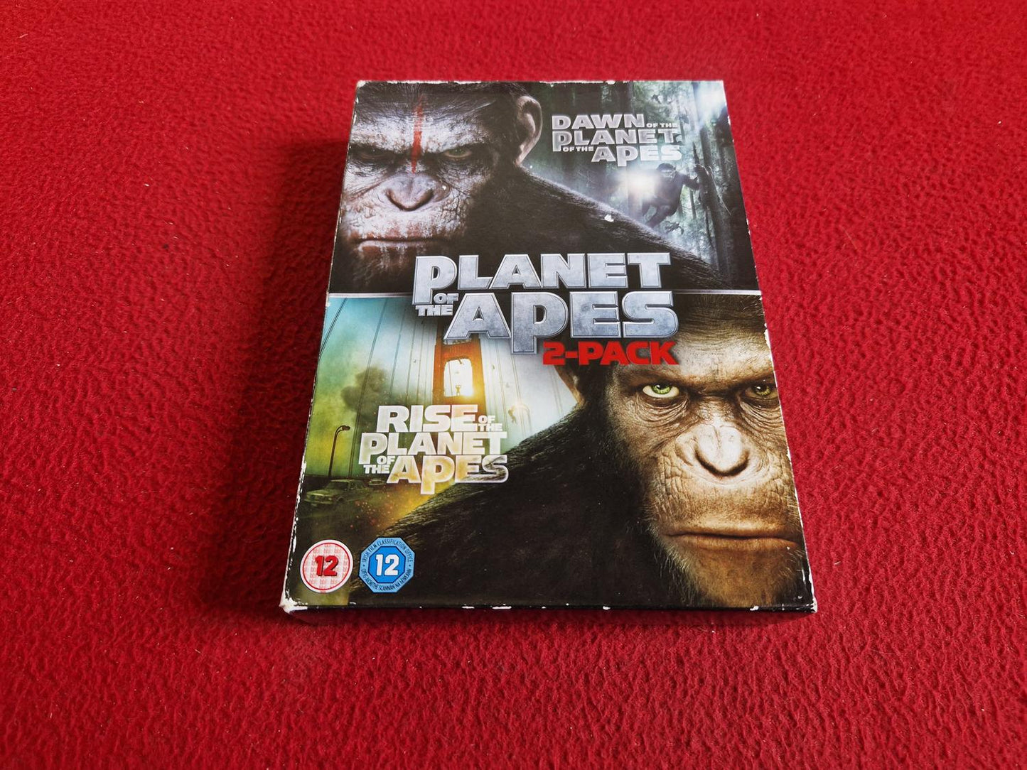 DAWN OF THE PLANET OF THE APES / RISE OF THE PLANET OF THE APES BOX DVD