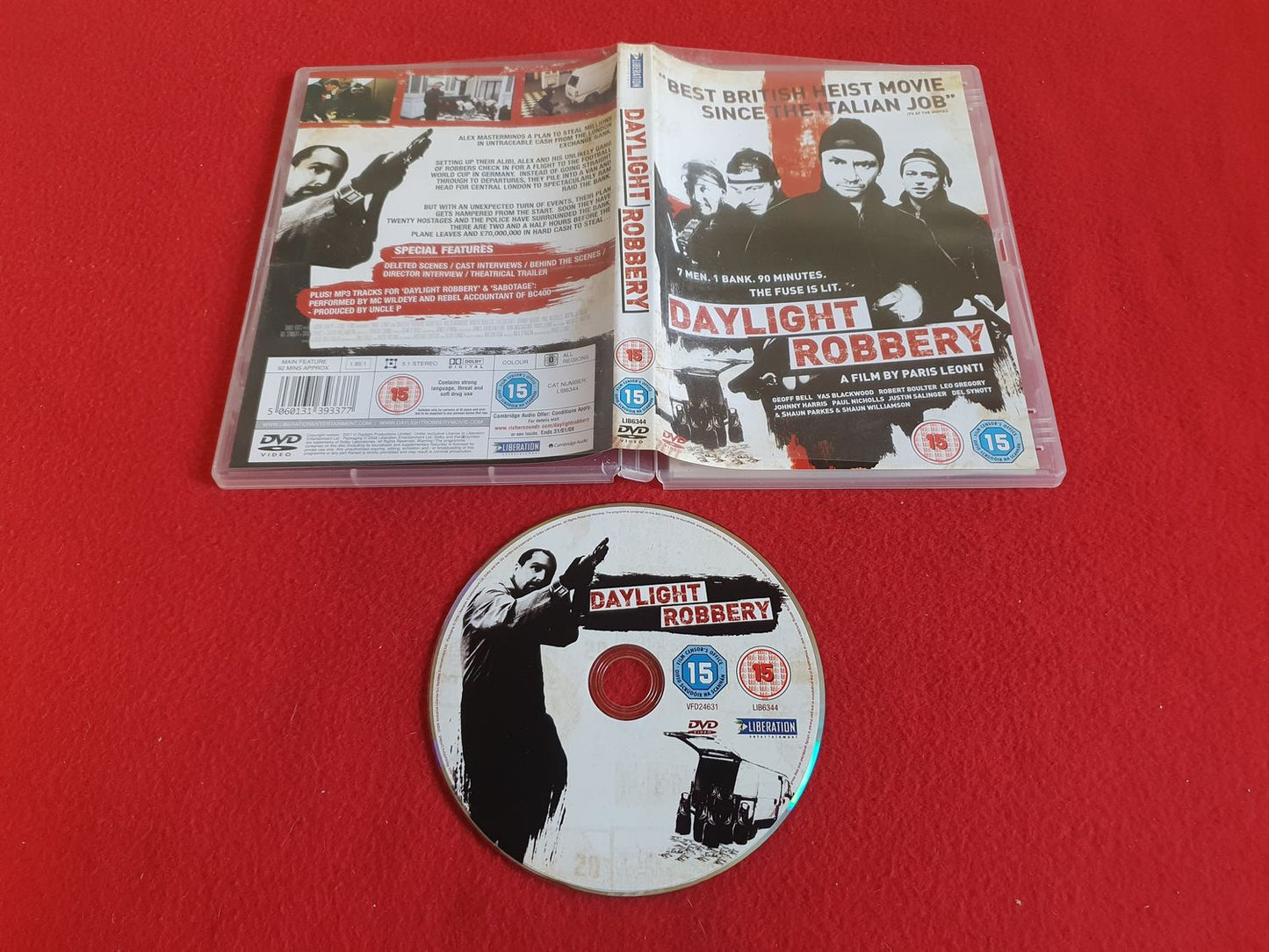 DAYLIGHT ROBBERY till DVD