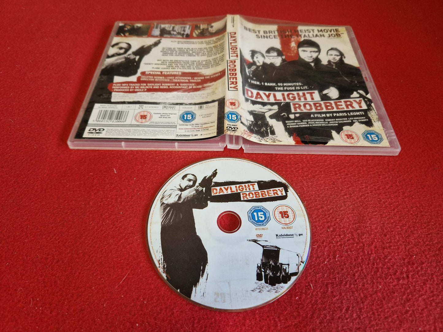 DAYLIGHT ROBBERY till DVD