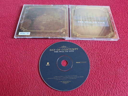 DAY OF CONTEMPT THE WILL TO LIVE CD
