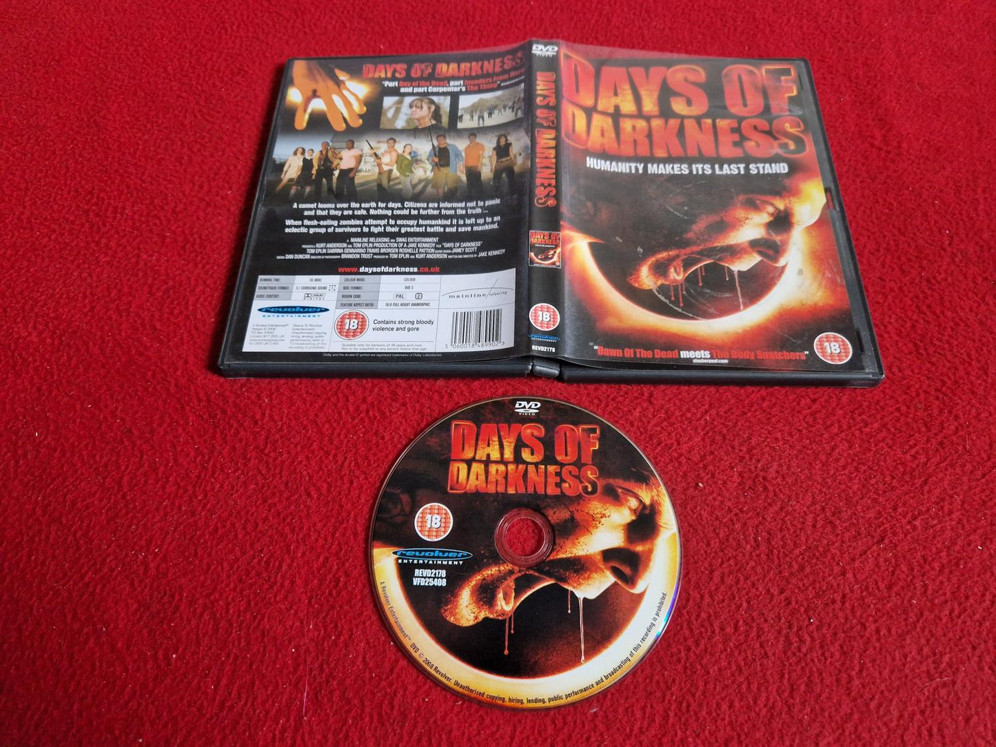 DAYS OF DARKNESS DVD