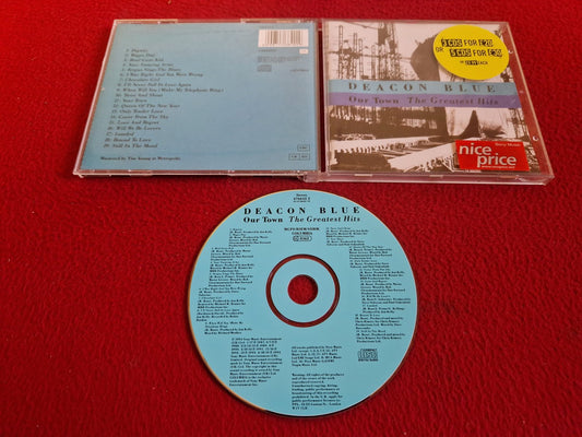 DEACON BLUE OUR TOWN THE GREATEST HITS CD