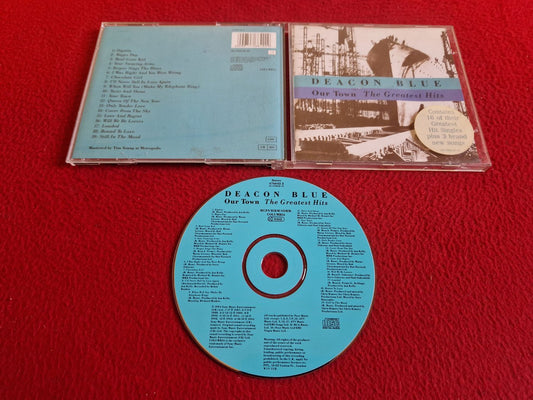 DEACON BLUE OUR TOWN THE GREATEST HITS CD