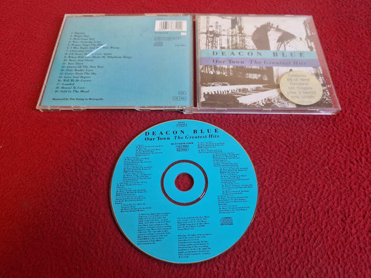 DEACON BLUE OUR TOWN THE GREATEST HITS CD