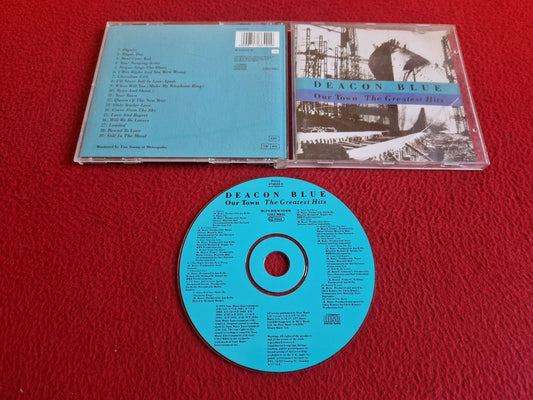 DEACON BLUE OUR TOWN THE GREATEST HITS CD
