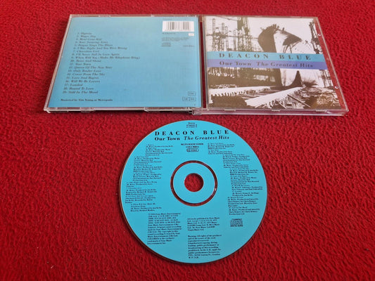 DEACON BLUE OUR TOWN THE GREATEST HITS CD