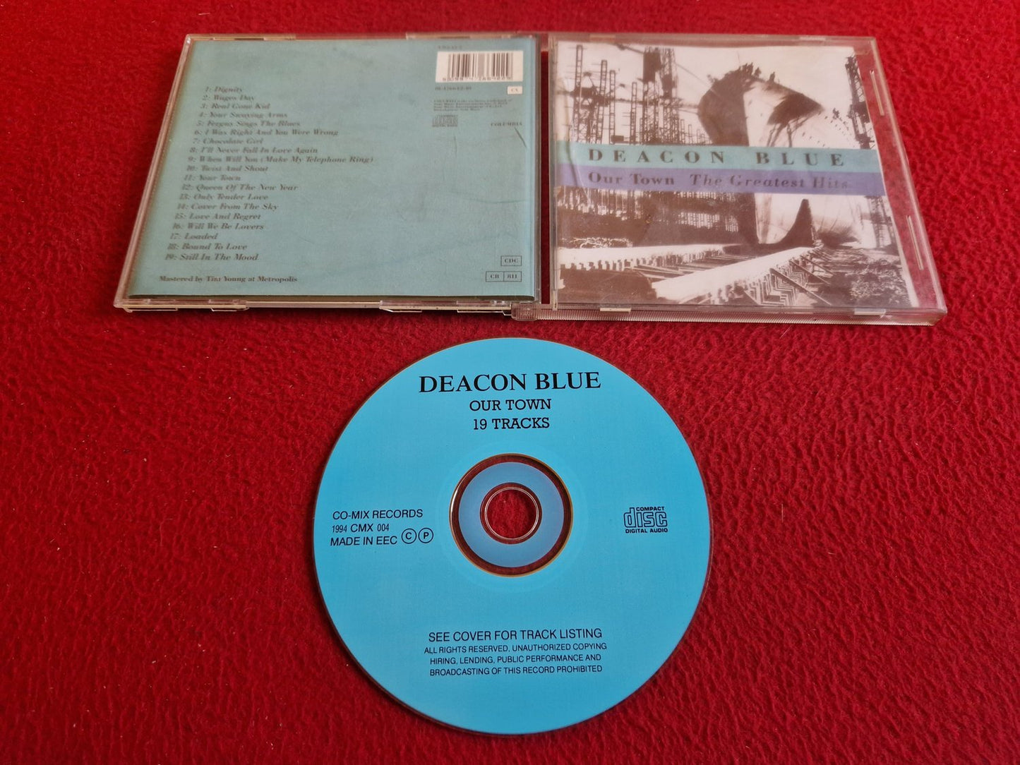 DEACON BLUE OUR TOWN THE GREATEST HITS CD