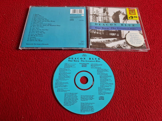 DEACON BLUE OUR TOWN THE GREATEST HITS CD