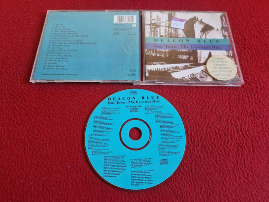 DEACON BLUE OUR TOWN THE GREATEST HITS CD
