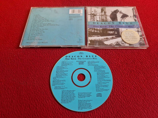 DEACON BLUE OUR TOWN THE GREATEST HITS CD