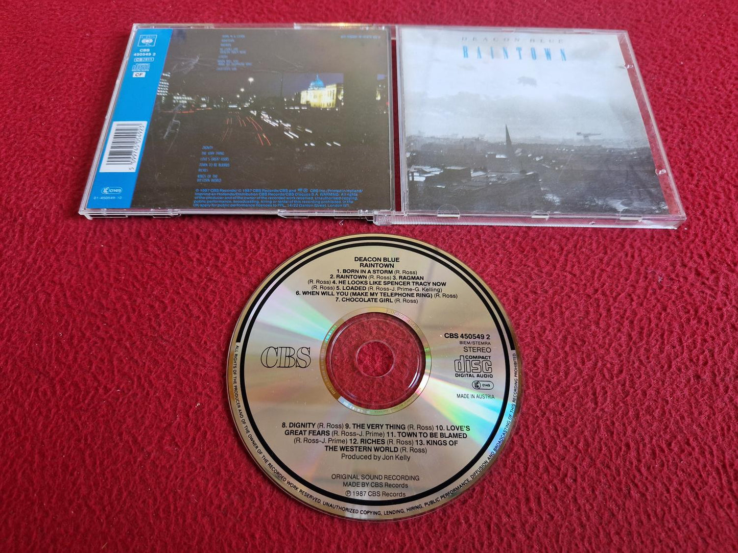 DEACON BLUE RAINTOWN CD