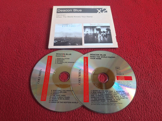 DEACON BLUE RAINTOWN / WHEN THE WORLD KNOWS YOUR NAME CD