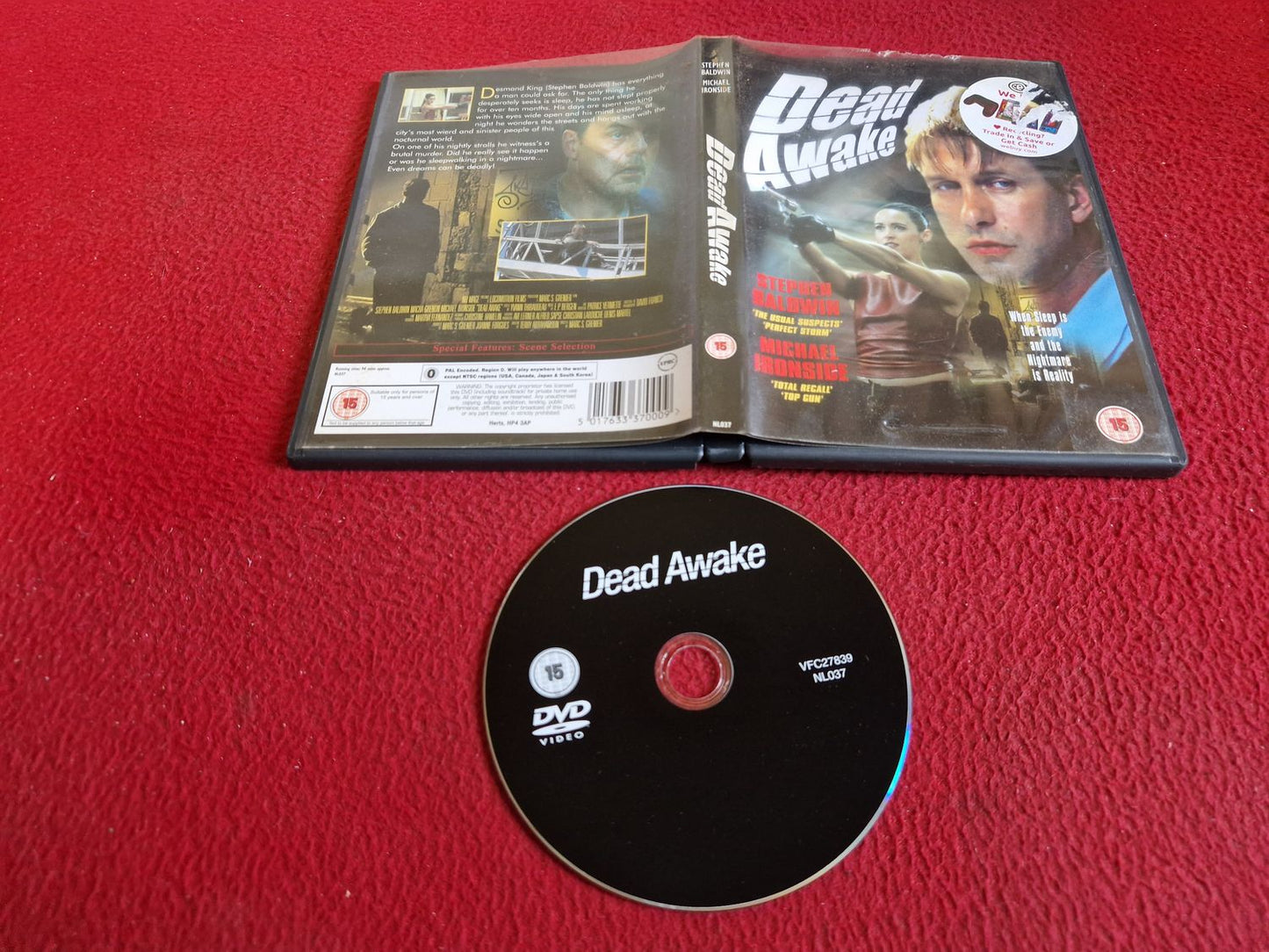 DEAD AWAKE DVD